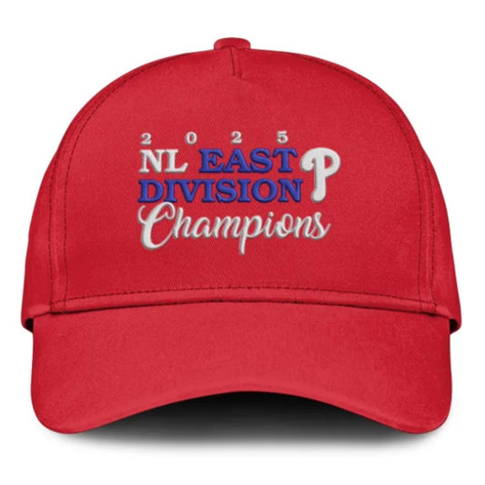 Philadelphia Phillies NL East Division Champions 2025 Hat